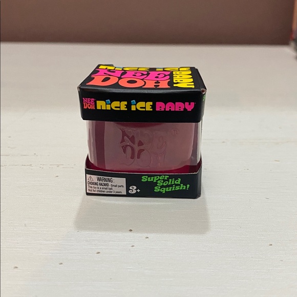 NeeDoh Nice Ice Baby Cube - Pink - Picture 5 of 5